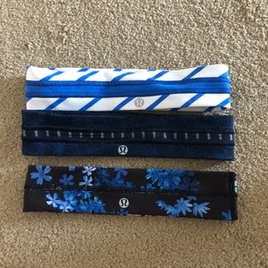 Lululemon headbands, pack of 3